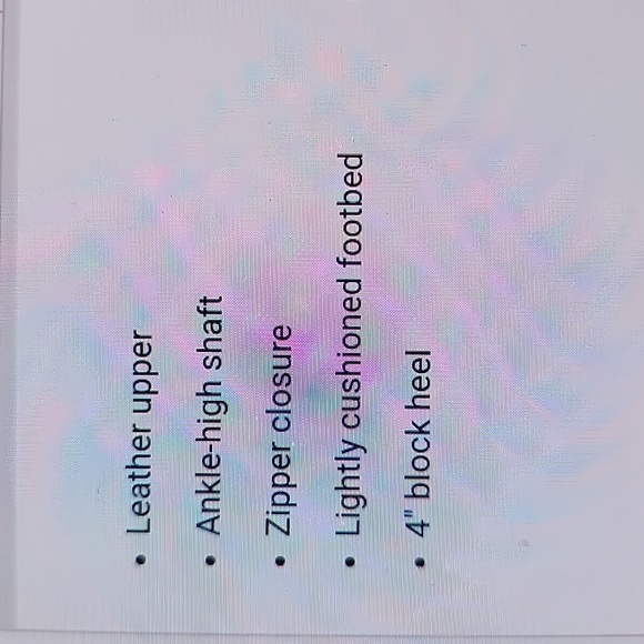 Jessica Simpson red Timea ankle boots-6M - Picture 9 of 11